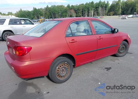 2003 Toyota Corolla Ce из США, поврежденный, VIN JTDBR32E830042123